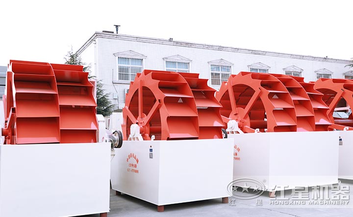 洗砂機(jī)有單輪、雙輪以及三輪洗砂機(jī)