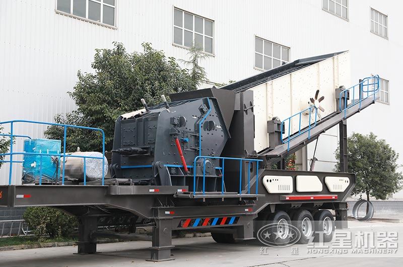 輪胎式移動破碎機(jī)